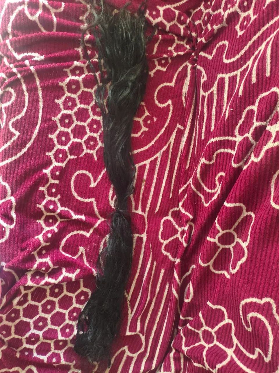 Cabelo humano indiano 85 centímetros 