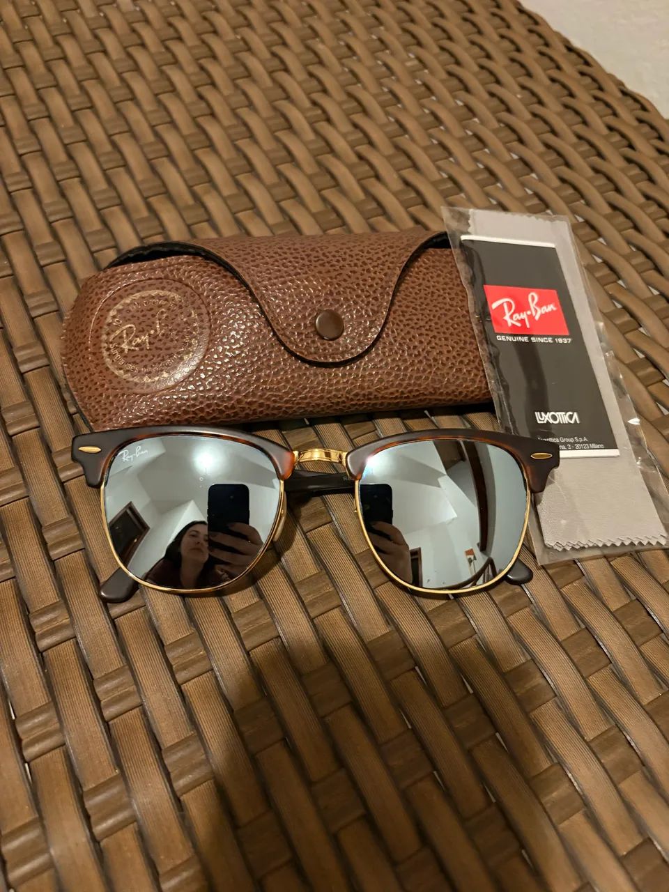 Óculos Rayban RB 3016 Tartaruga Espelhado