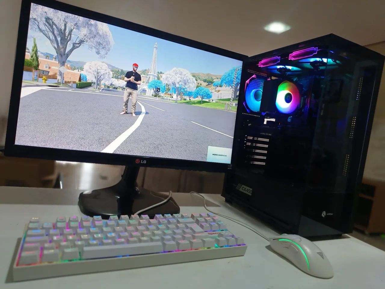 Pc Gamer Bom Roda Qualquer Jogo ou Programa - Foto 2