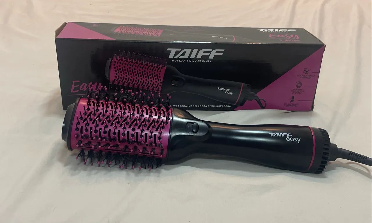 Escova secadora oval rosa  - Foto 3