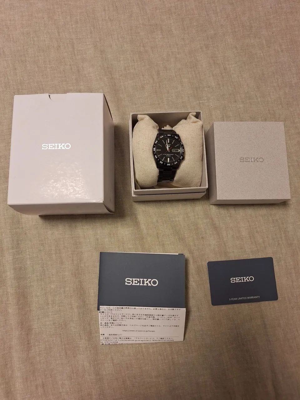 Relógio seiko japonês automático original e novo - Foto 3