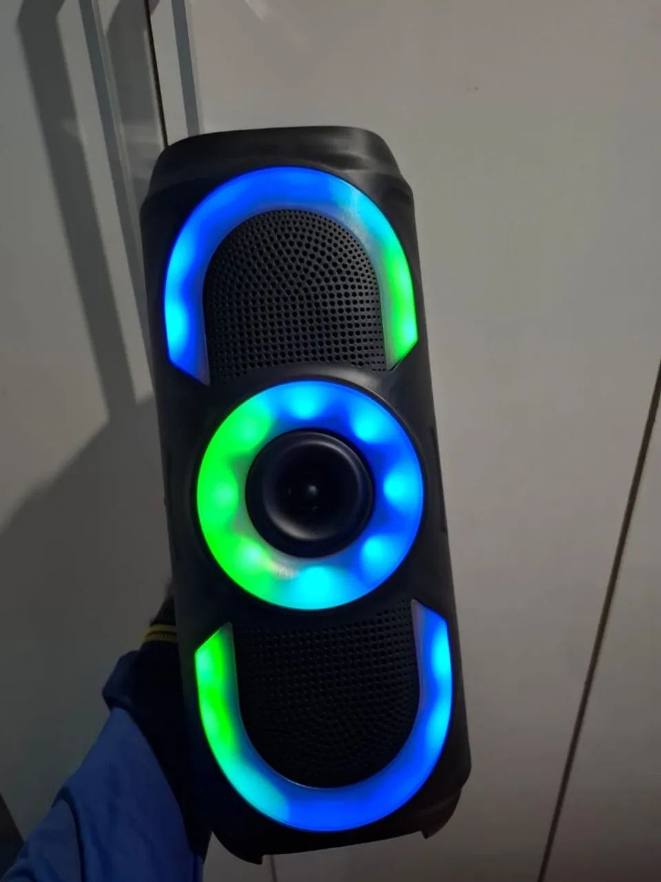 Caixa de Som 50W Bluetooth com LED RGB - Som Potente - Foto 3