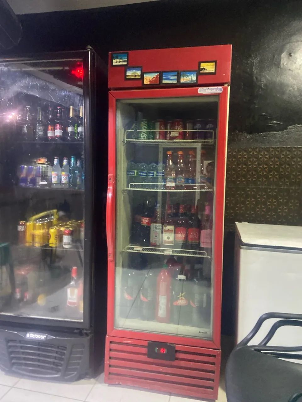 Freezer da Coca-cola