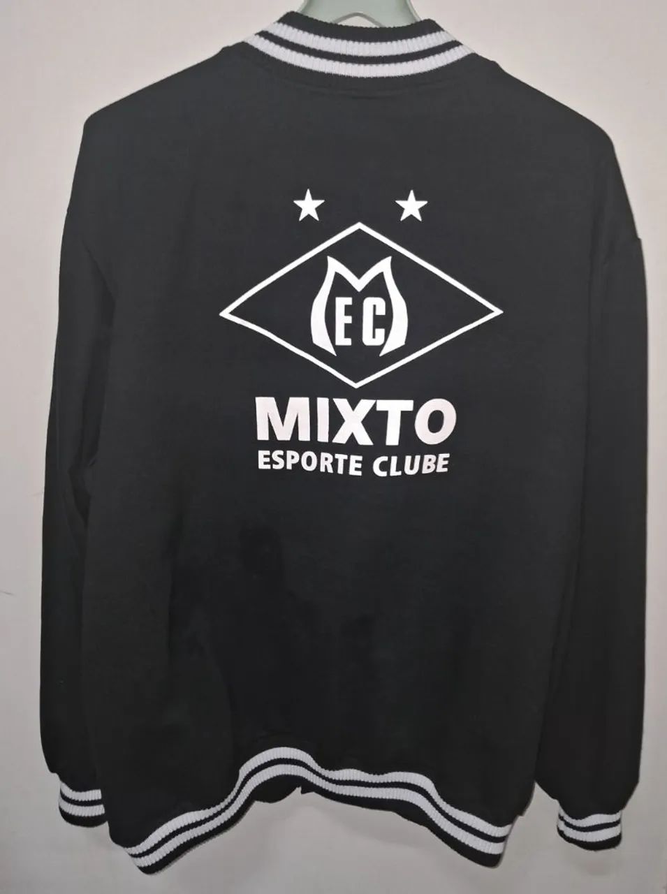 Agasalho Jaqueta Americana Moleton Mixto Esporte Clube MT - Foto 3