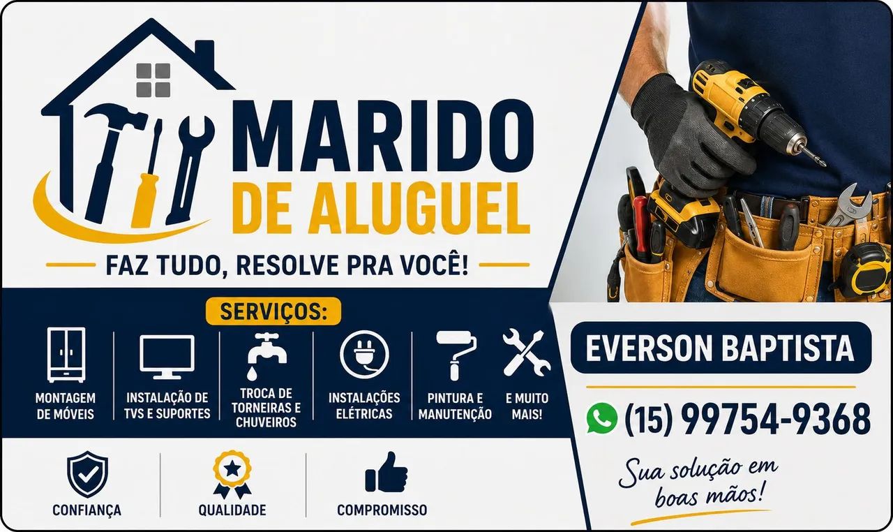 Serviços marido de aluguel 