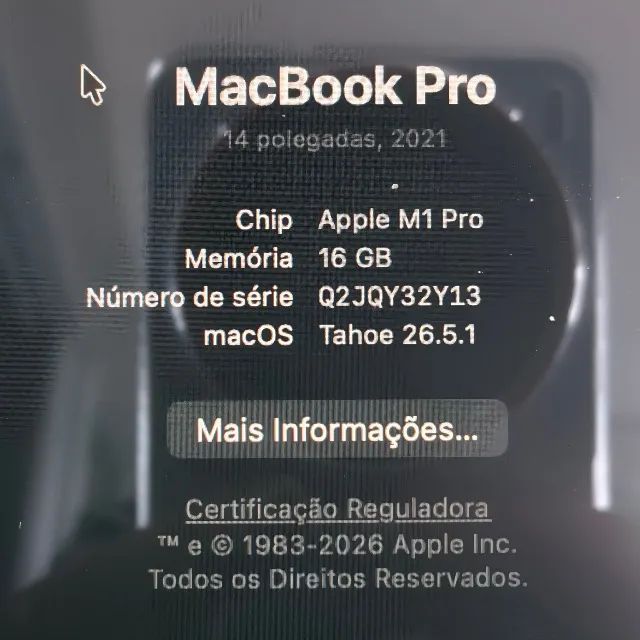 MACBOOK PRO 14 M1 PRO - 16GB/1TB - COMO NOVO - Foto 3