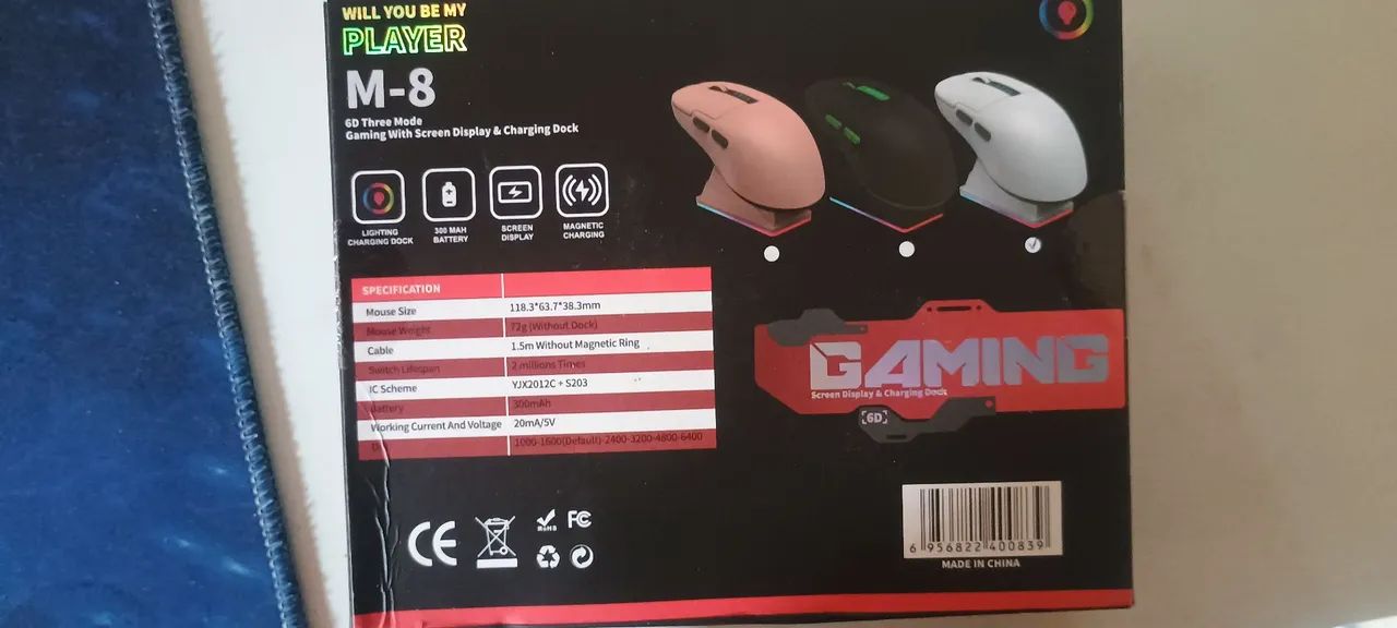 Mouse M-8 6400dpi tree mode - Foto 2