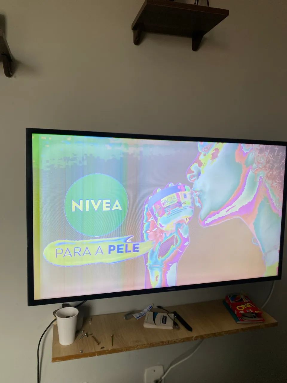 Televisão com avaria 