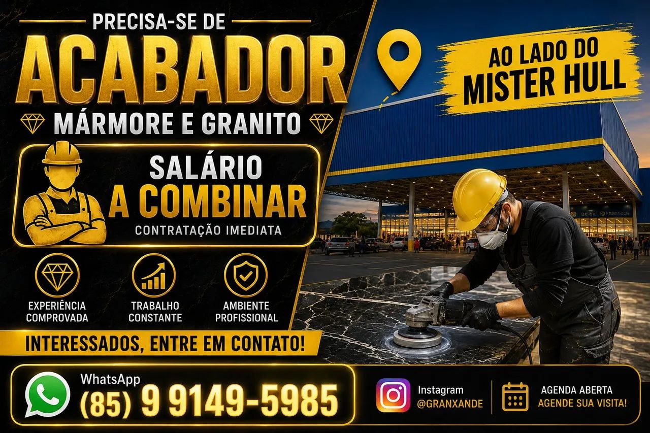 ACABADOR MÁRMORE E GRANITO  - Foto 2