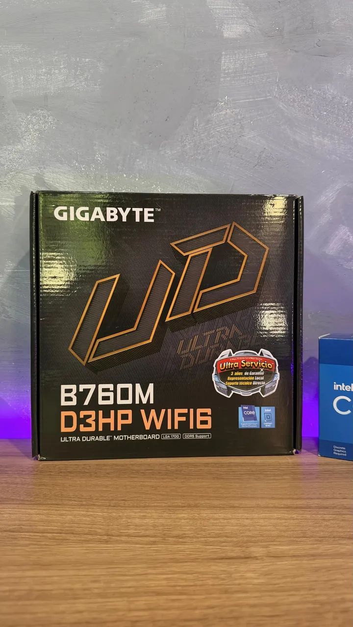 Kit Intel Core i7-12700F + Placa-mãe B760M D3HP DDR5 - Foto 5