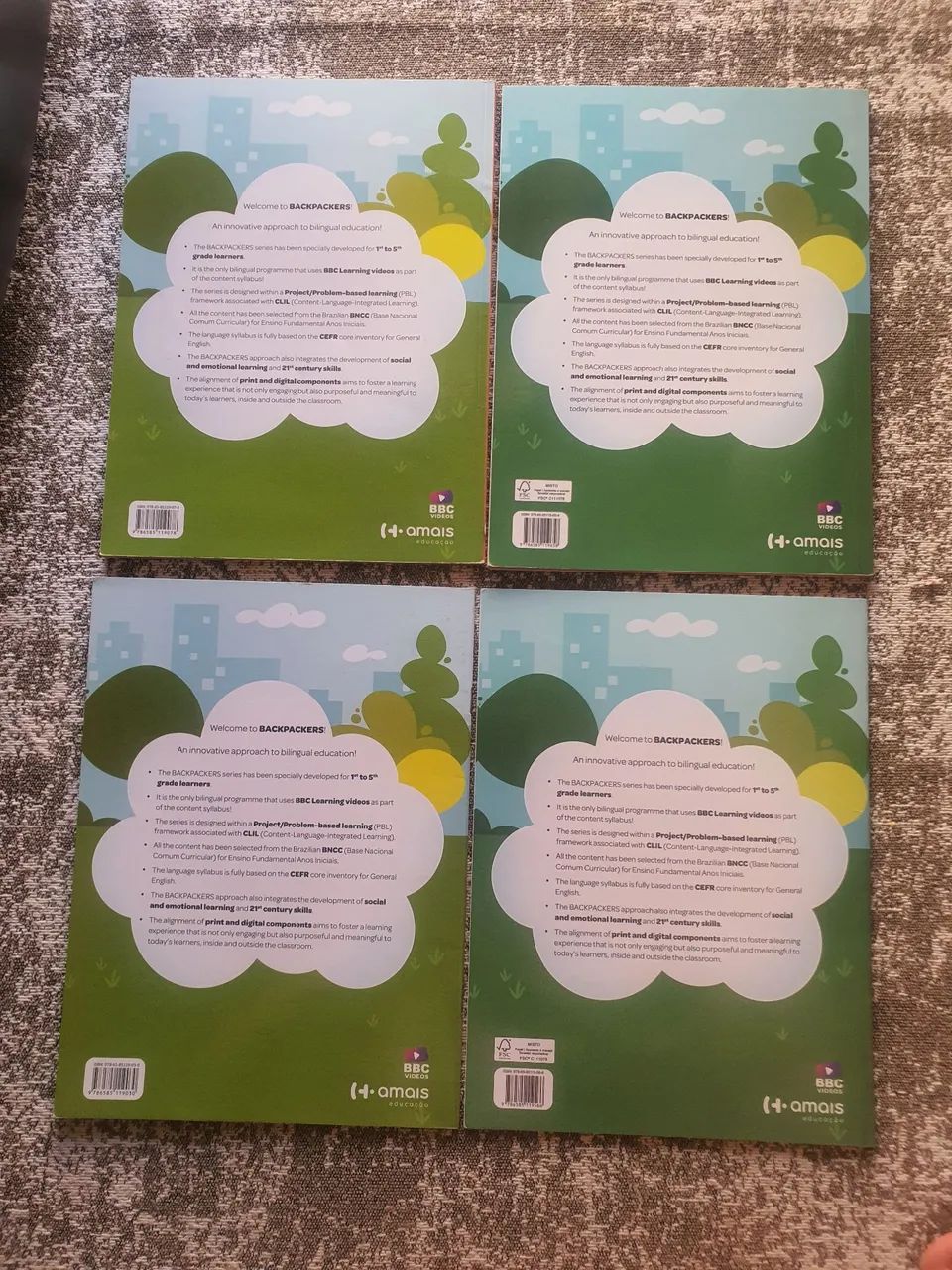 Kit Aplus Programa Bilíngue Backpackers - Foto 4