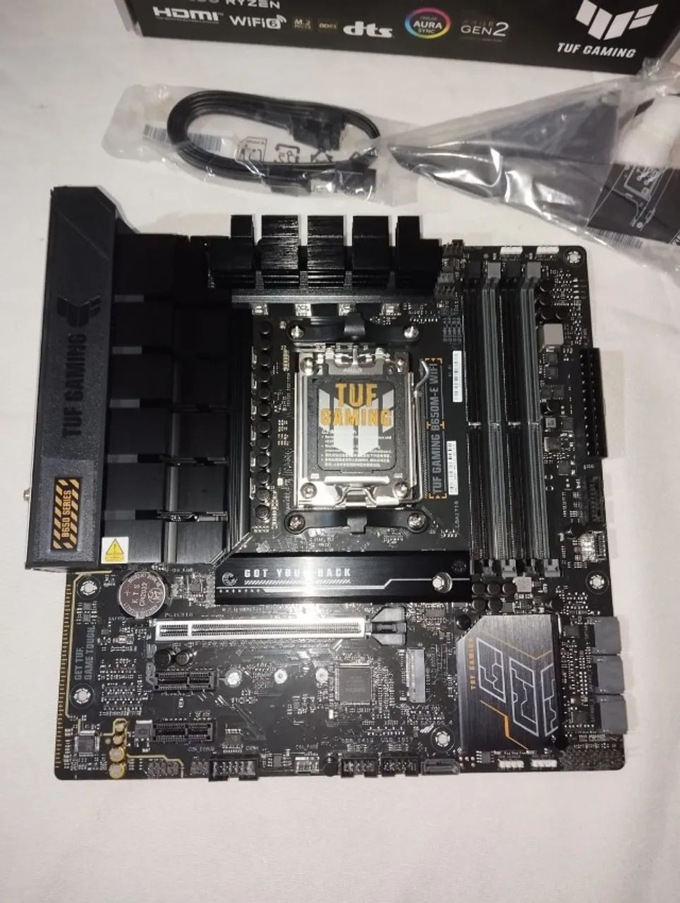 Placa Mãe Asus B650M-E WIFI AM5 - Foto 2