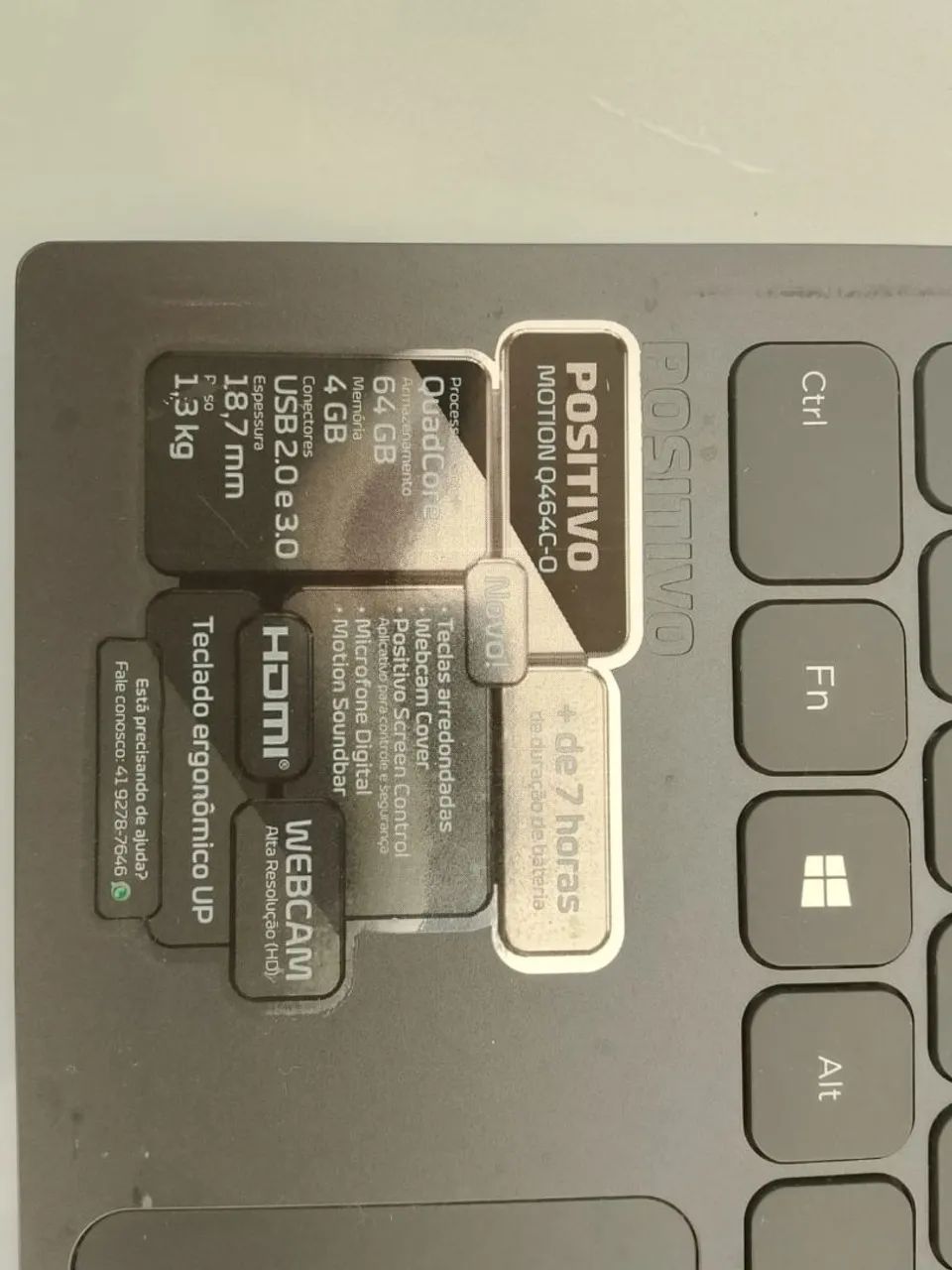 Nootbook Positivo Quadcore (SOMENTE NO PIX) - Foto 3