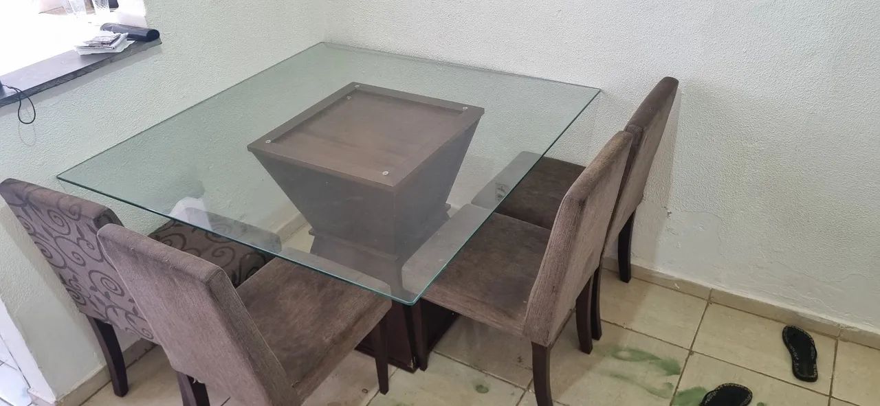 Mesa com 4 cadeiras - Foto 4