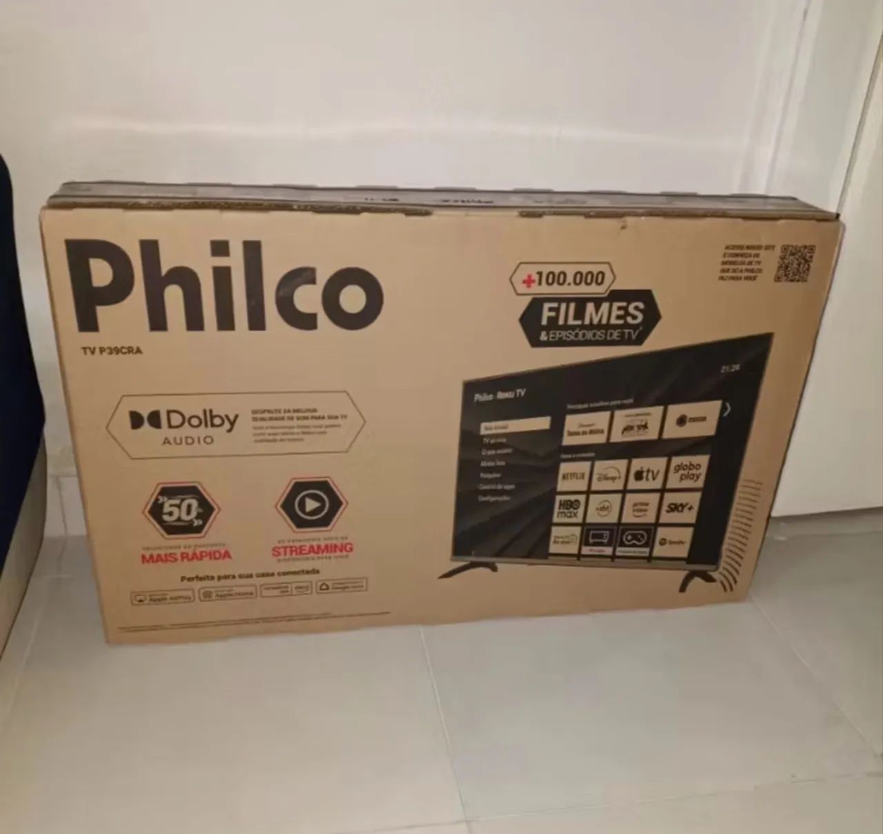 Tv Philco 39 polegadas nova na caixa. LACRADA 