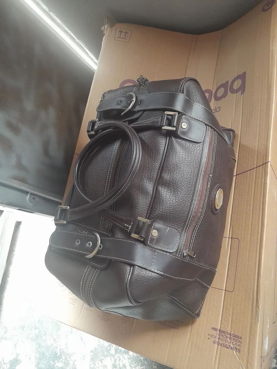Bolsa original couro  - Foto 3