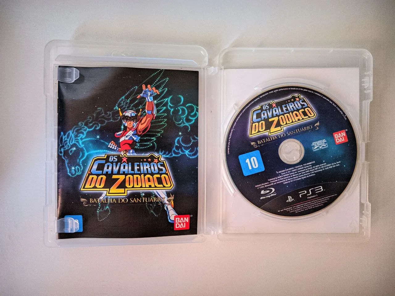 LOSTAGE CD3枚セット Coleção Cavaleiros do Zodíaco PS3 Original 3 Jogos - Jogos de