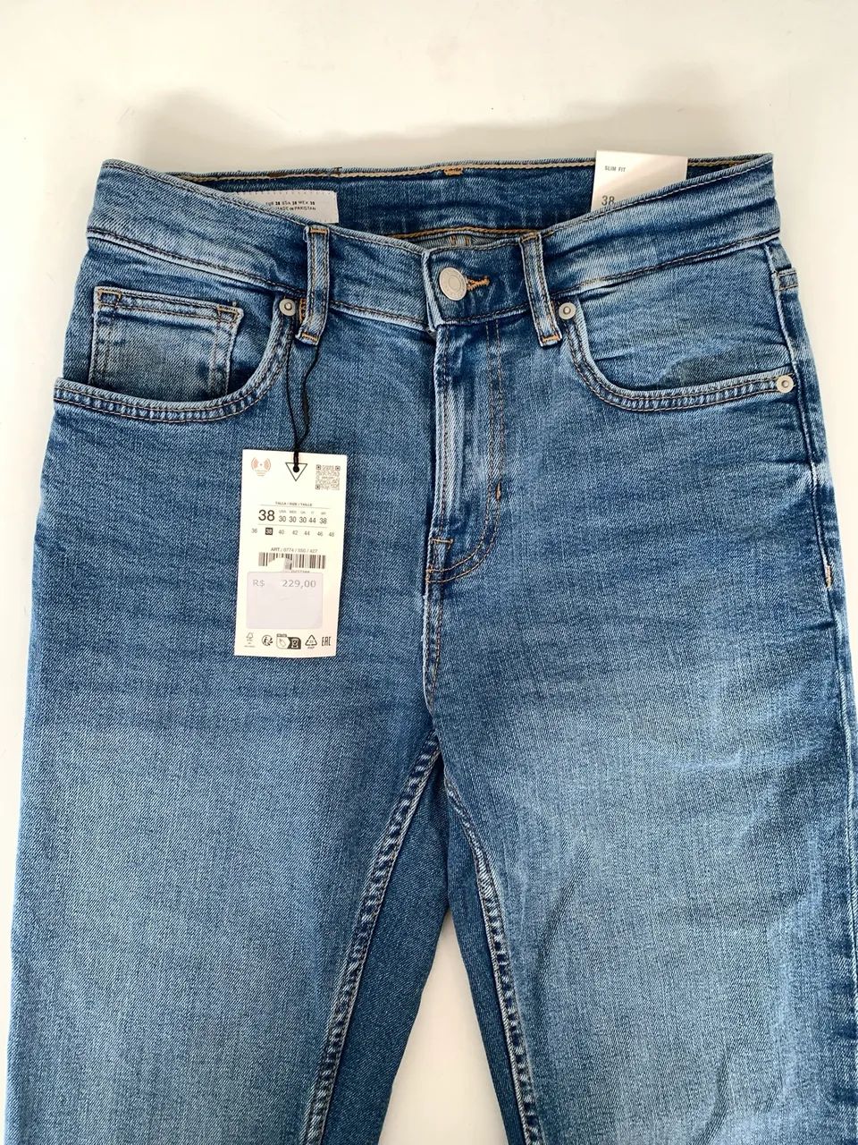 Calça Zara Slim Fit 
