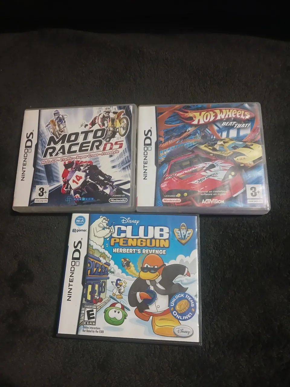 LOTE JOGOS NINTENDO DS 