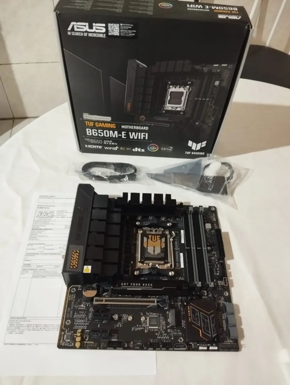 Placa Mãe Asus B650M-E WIFI AM5