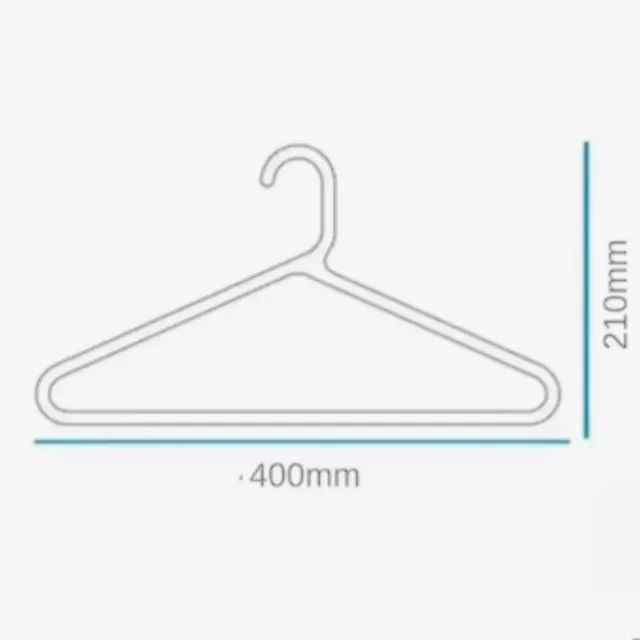 Kit 25 Cabides Acrílico Transparente - Foto 4