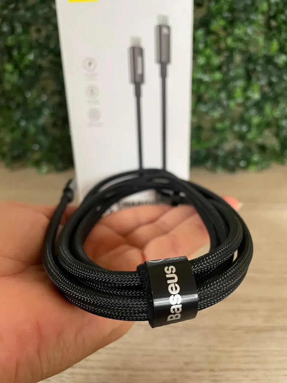 Cabo Baseus tipo C 240W 2M  - Foto 4