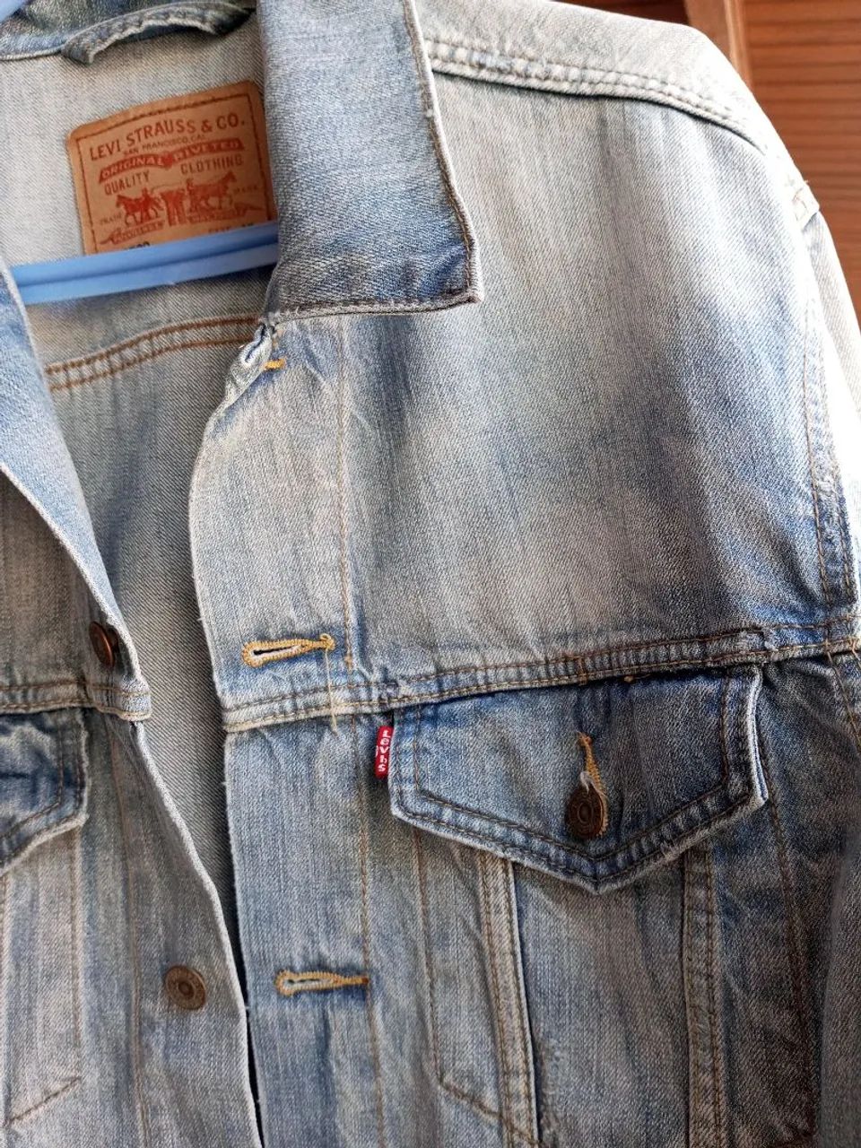 Jaqueta jeans masculina Levi's  - Foto 3