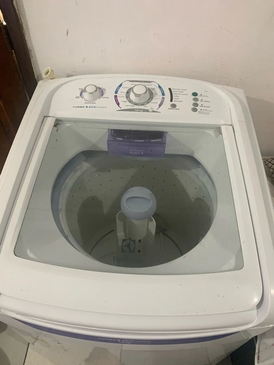 Máquina de lavar sem funcionar 
