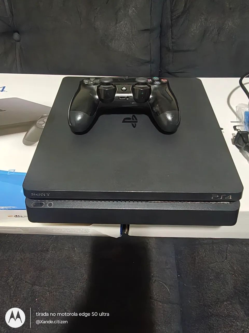 Vídeo game play 4 completo caixa e papeladas  - Foto 2