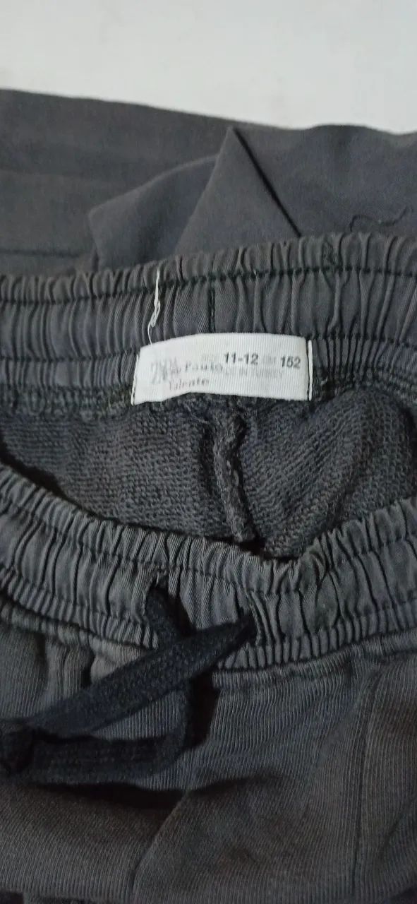 Calça cargo Moletom Zara Teens - Foto 5