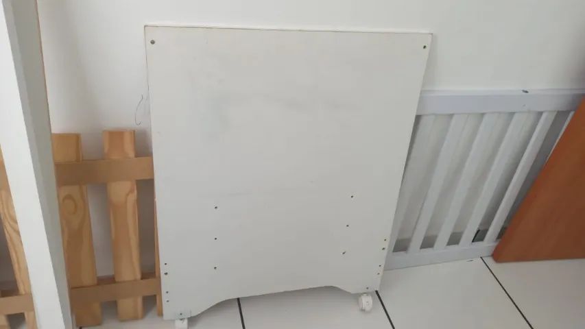 Berço Padrão cama mdf com aste e mosquiteiro  - Foto 2