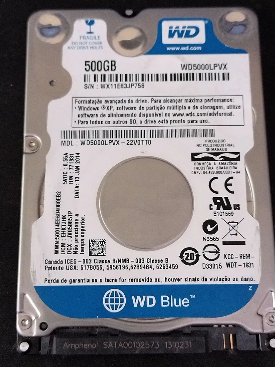 WDC 500 GB v árias marcas. - Foto 2