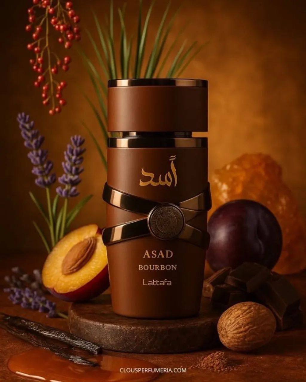  Perfume Árabe Asad Bourbon - 100ml - Foto 2