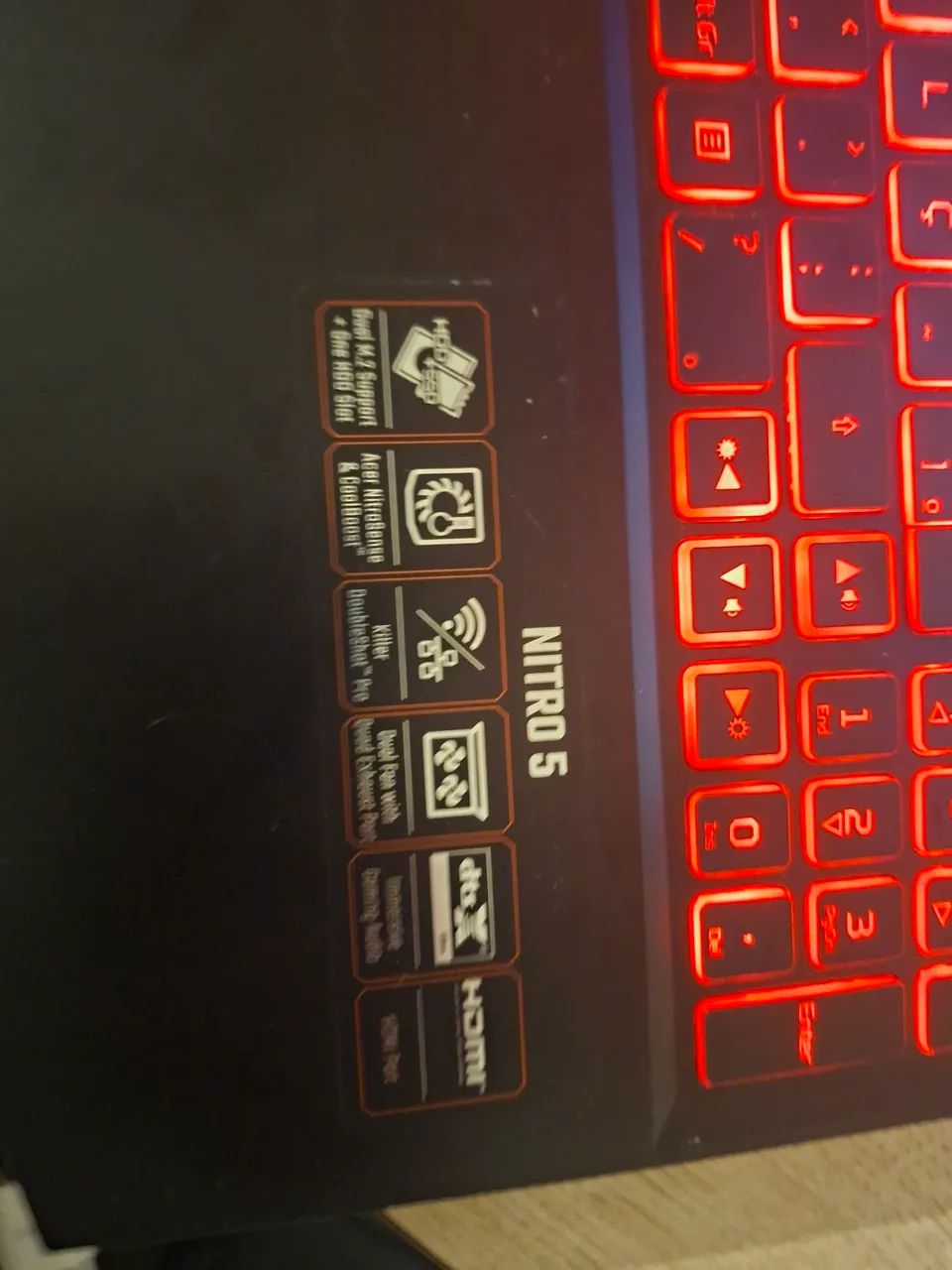 Notebook gamer acer nitro  - Foto 4