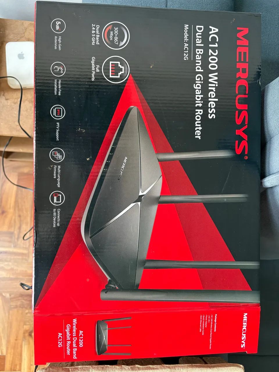 AC1200 Wireless Dual Band Gigabit Router Model: AC12 - Foto 2