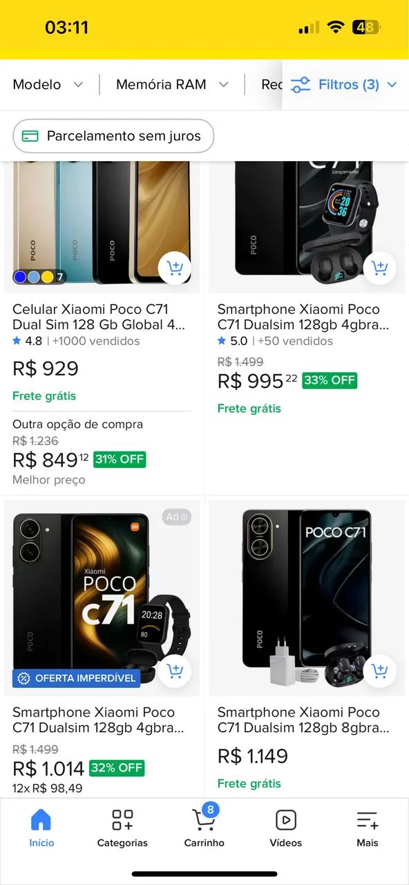 Poco C71 128gb Lacrado - Foto 3