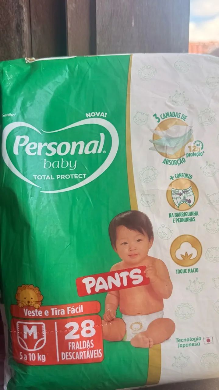 Fralda descartável 