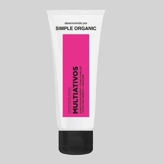hidratante facial multiativos simple organic