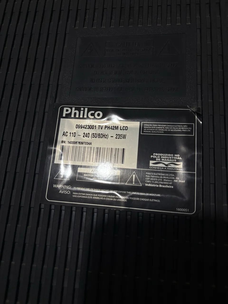 TV PHILCO 42 polegadas  - Foto 2