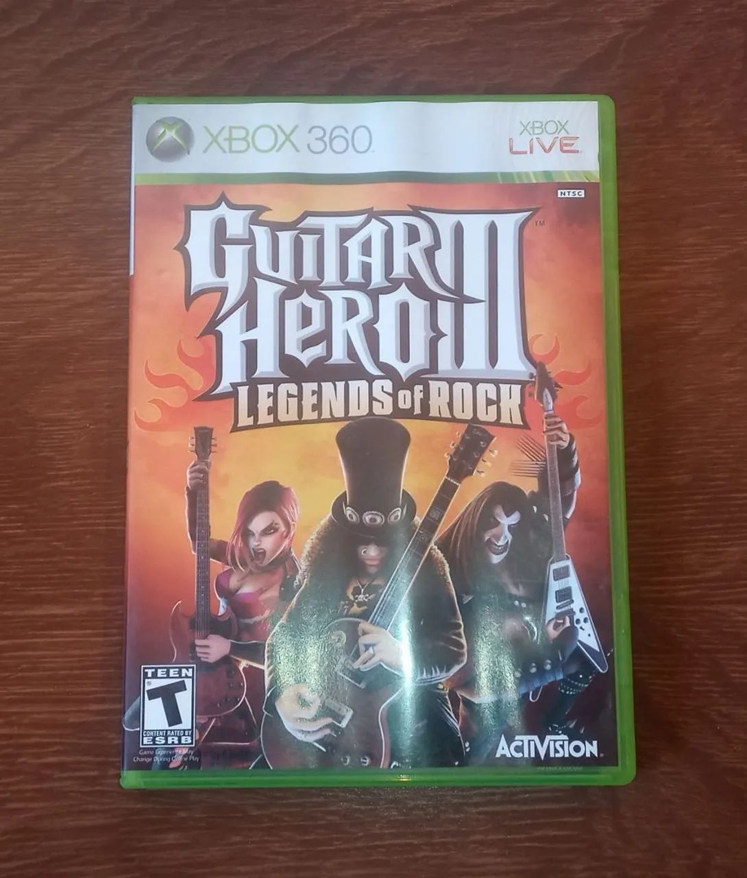 GUITAR HERO LEGENDS OF ROCK III XBOX 360 - Jogos de Vídeo Game