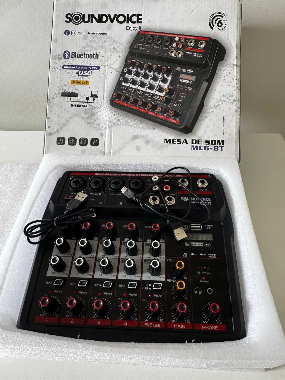 Mesa de som MC6-BT - Foto 3