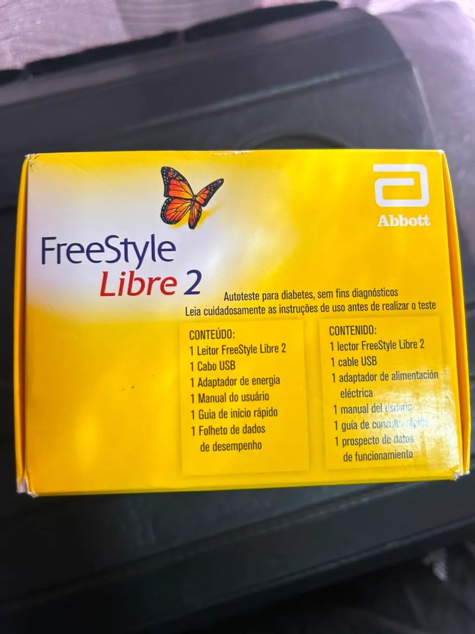 Leitor FreeStyle Libre 2 Abbott - Novo na Caixa - Foto 2