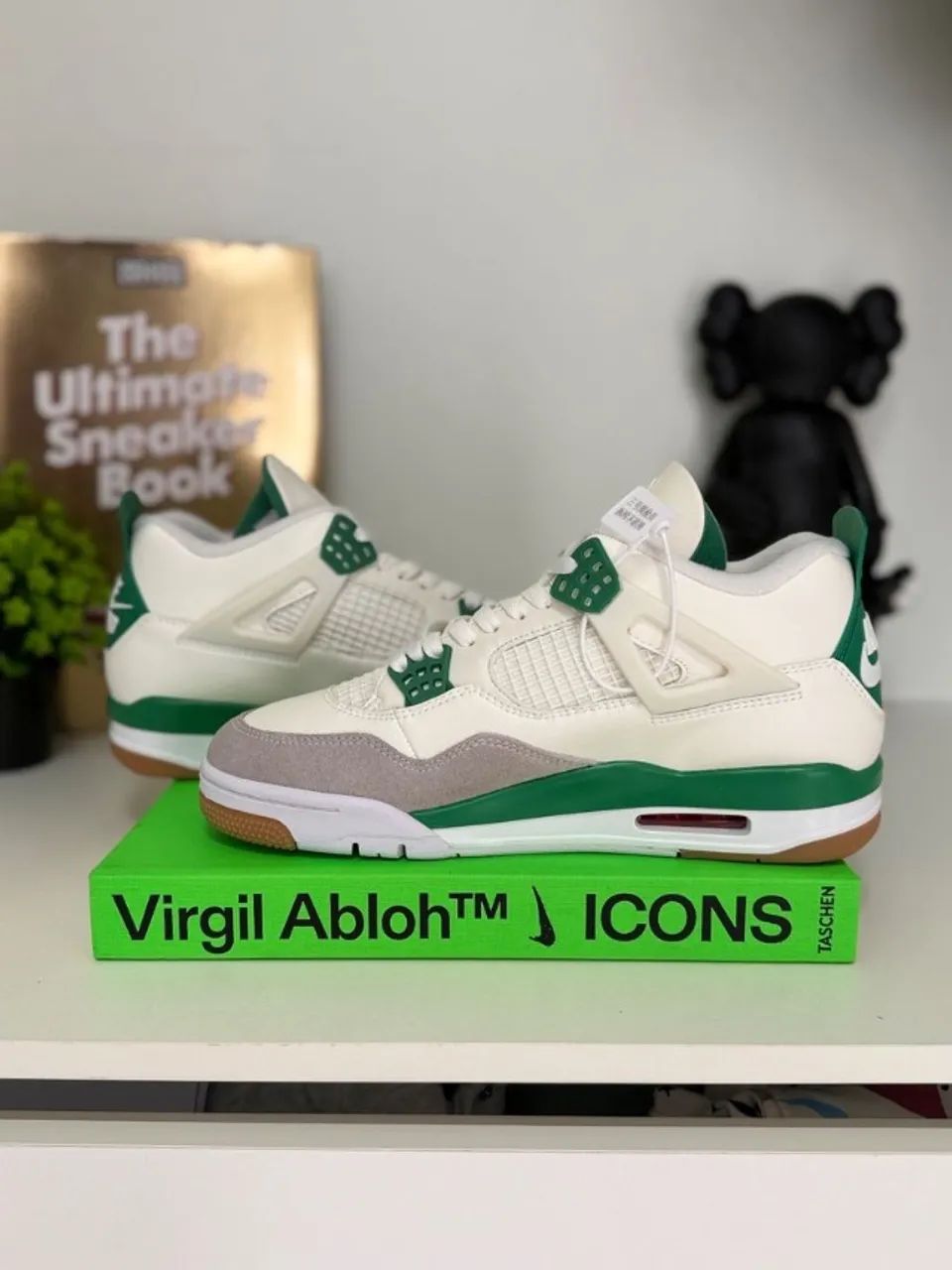 Tênis jordan 4 sb pine green - Foto 3