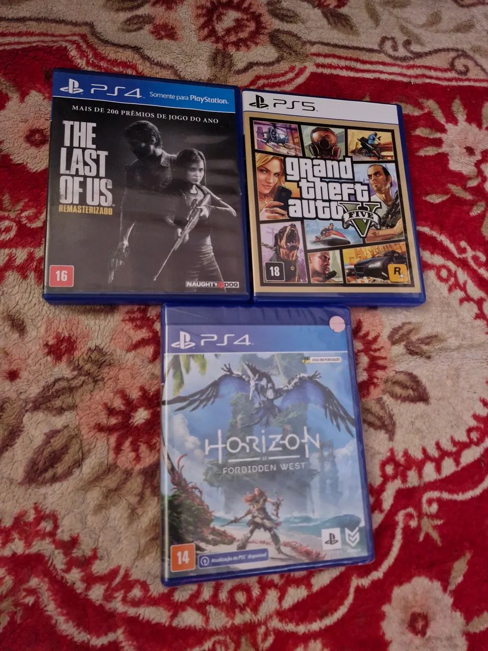 Jogos PS4 e PS5 leia anuncio 