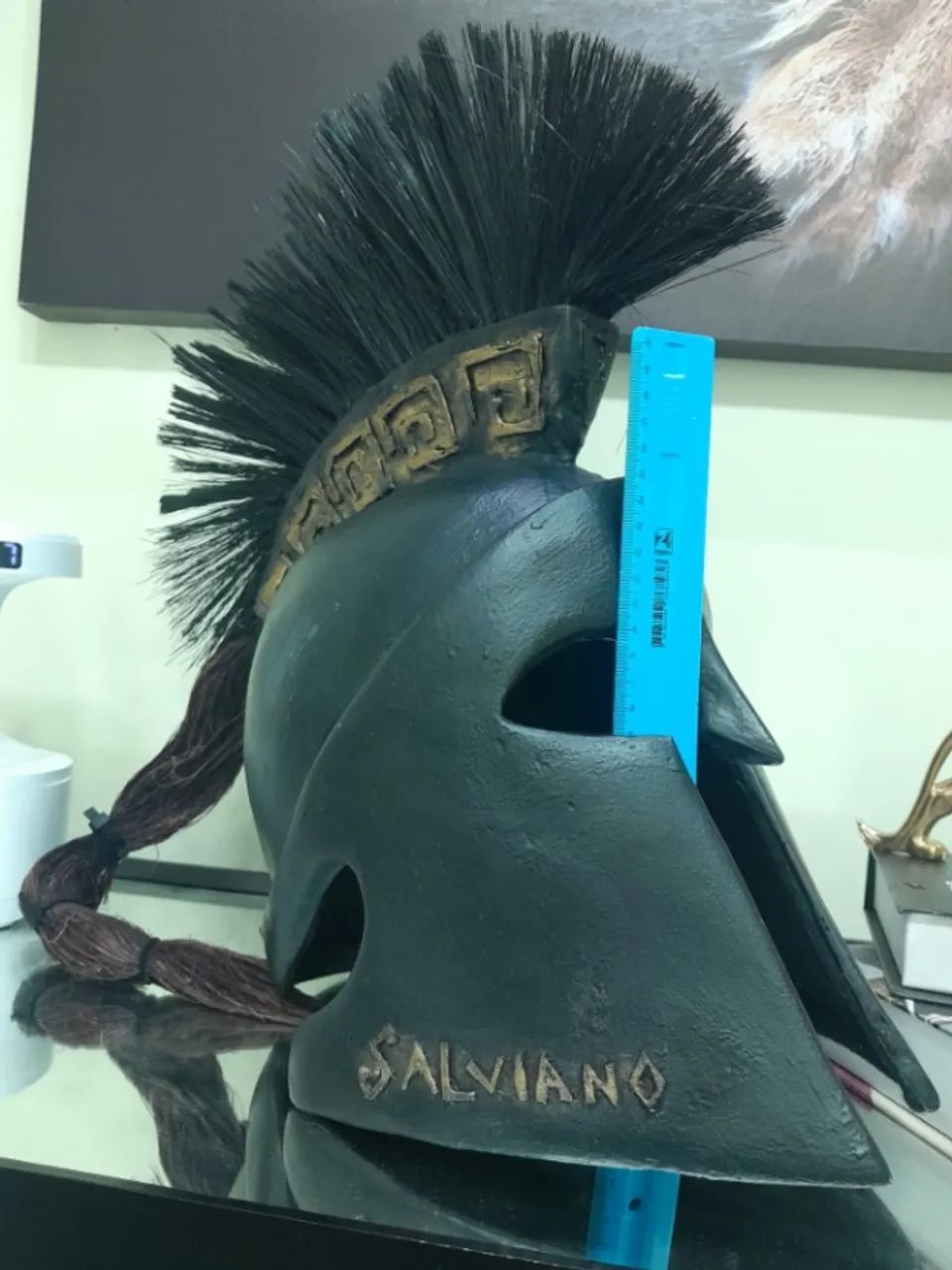Elmo enfeite espartano  - Foto 4