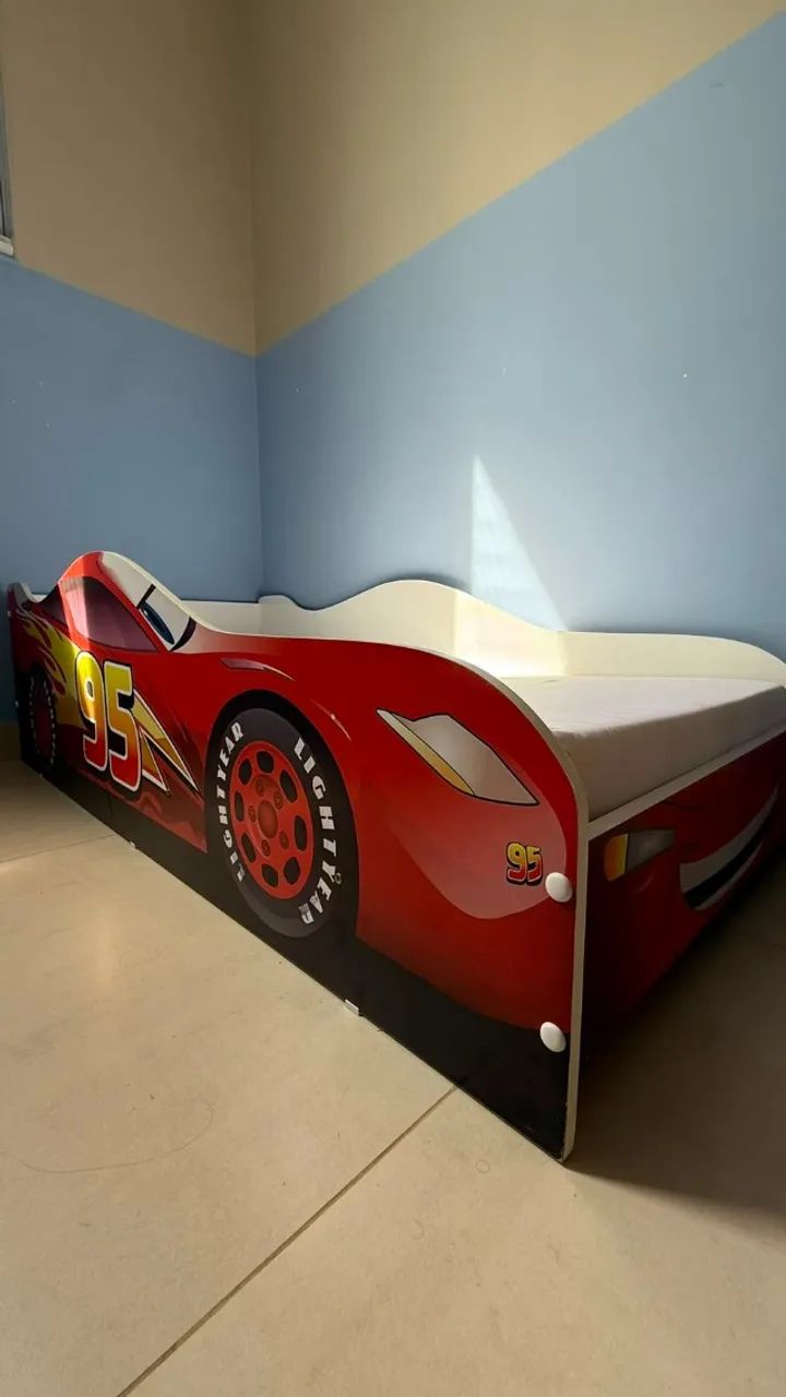 Cama Infantil Relampago Mcqueen  - Foto 4