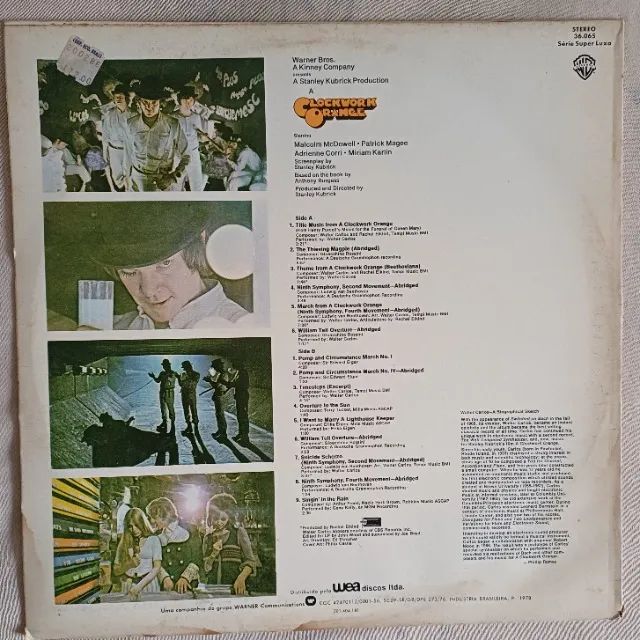 LP Vinil Laranja Mecânica - Stanley Kubrick's - Foto 2