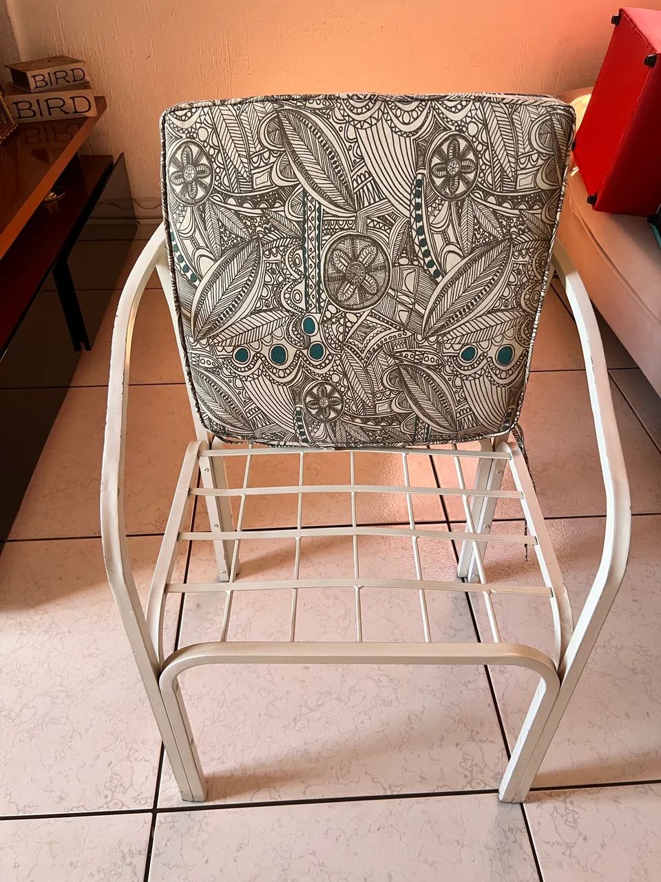 4 cadeiras para área externa . Almofada impermeabilizada. 80,00 cada. - Foto 3
