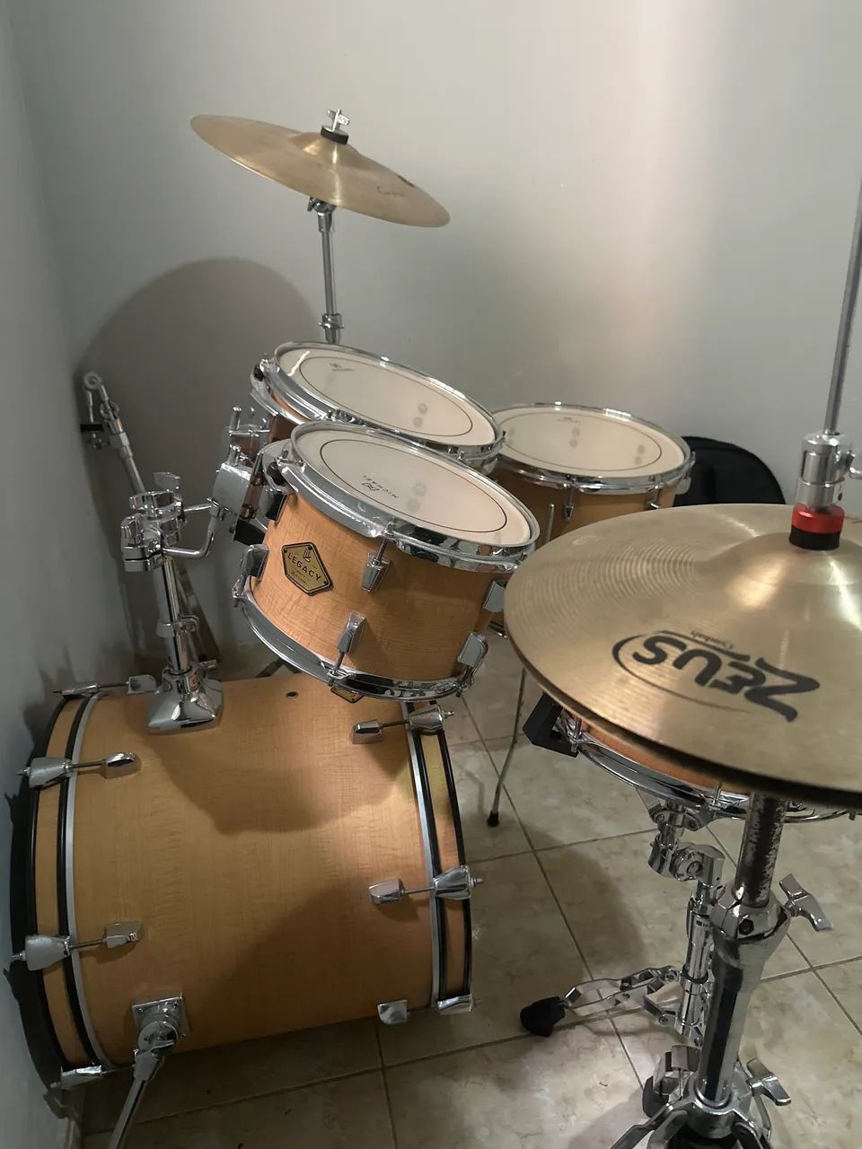 Bateria acústica completa  - Foto 4