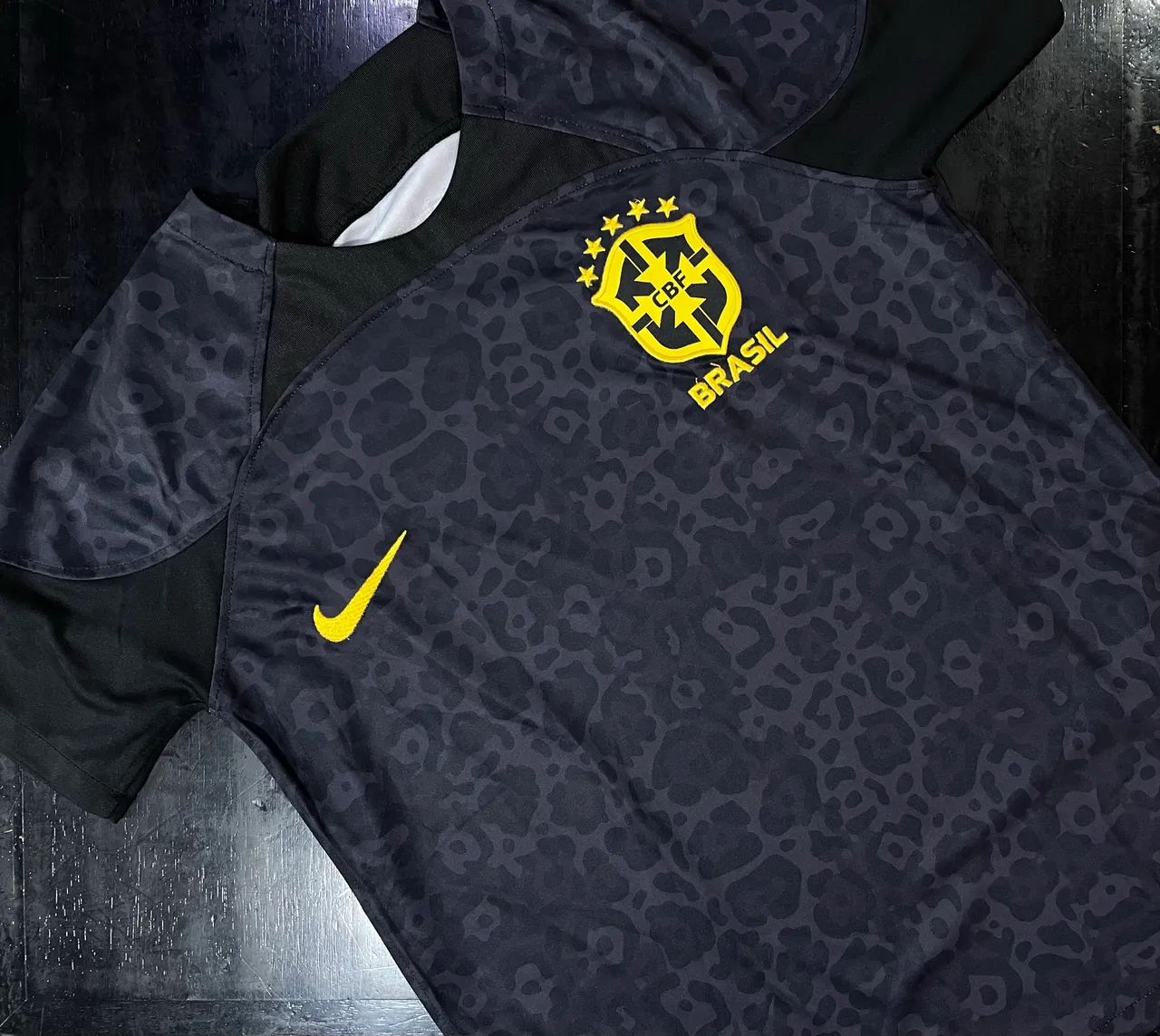 Camisa Brasil preta - M